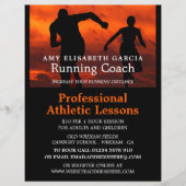 Athletic Silhouettes, Athletics Lesson Advert Flyer (Voorkant)