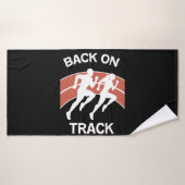 Athletic Track Runners | Trainingsatleten | Lopend Badhanddoek (Badhanddoek)