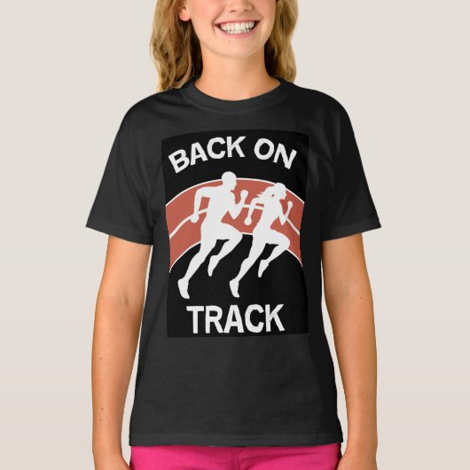 Athletic Track Runners | Trainingsatleten | Lopend T-shirt (Voorkant)