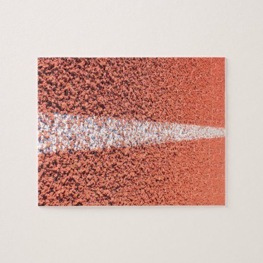 Athletic Track - Running Track Legpuzzel (Horizontaal)