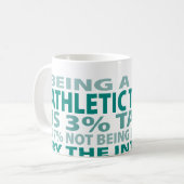 Athletic Trainer 3% Talent Koffiemok (Voorkant links)