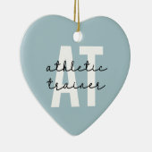 Athletic Trainer AT-atletiekopleiding Keramisch Ornament (Rechts)