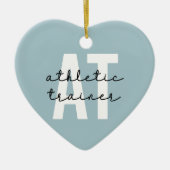 Athletic Trainer AT-atletiekopleiding Keramisch Ornament (Voorkant)