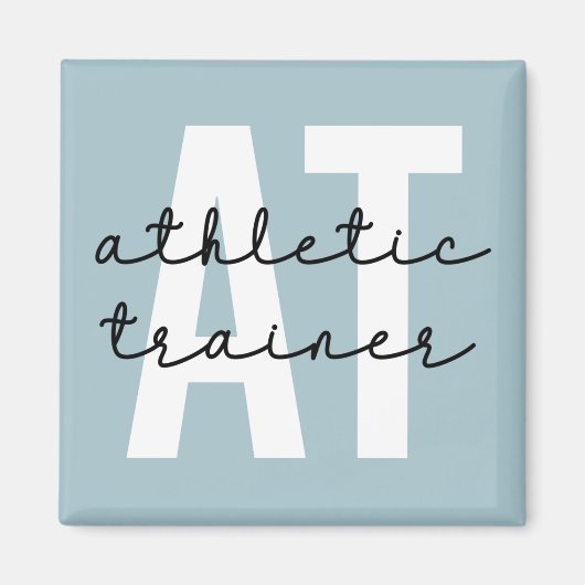 Athletic Trainer AT-atletiekopleiding Magneet (Voorkant)