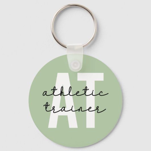 Athletic Trainer AT-atletiekopleiding Sleutelhanger (Voorkant)