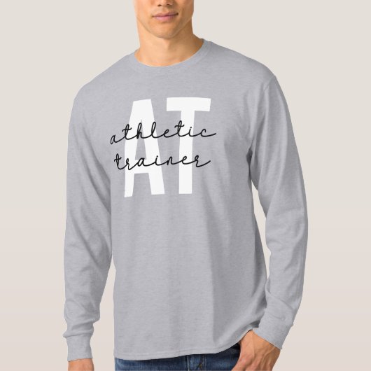 Athletic Trainer AT-atletiekopleiding T-shirt (Voorkant)