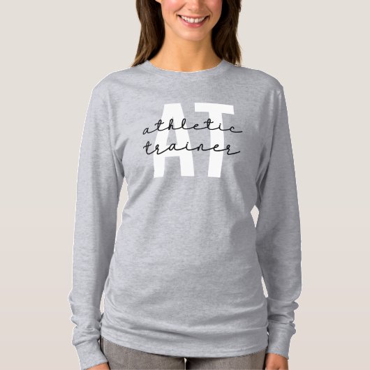 Athletic Trainer AT-atletiekopleiding T-shirt (Voorkant)