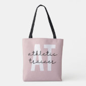 Athletic Trainer AT-atletiekopleiding Tote Bag (Achterkant)