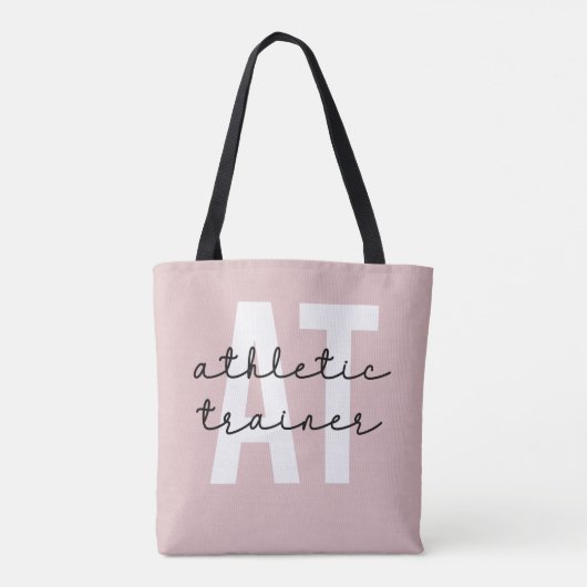 Athletic Trainer AT-atletiekopleiding Tote Bag (Achterkant)