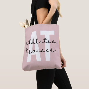 Athletic Trainer AT-atletiekopleiding Tote Bag