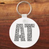 Athletic Trainer AT Sleutelhanger (Voorkant)