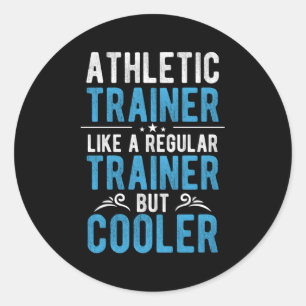 Athletic Trainer Athletic Training Ronde Sticker