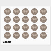 Athletic Trainer Athletic Training Ronde Sticker (Vel)