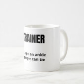 Athletic Trainer Coffee Mok – Funny Definition (Voorkant rechts)