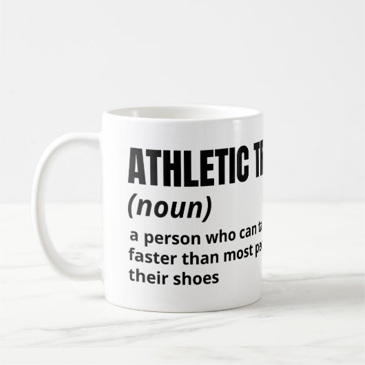 Athletic Trainer Coffee Mok – Funny Definition (Links)