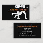 Athletic Trainer Design Visitekaartje (Voorkant / Achterkant)