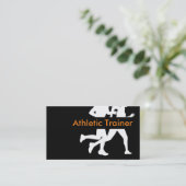 Athletic Trainer Design Visitekaartje (Staand voorkant)