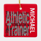 Athletic Trainer Extraordinaire CUSTOM Keramisch Ornament (Voorkant)
