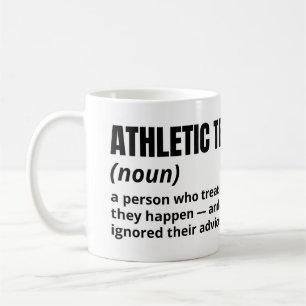 Athletic Trainer Funny Definition Coffee Mok