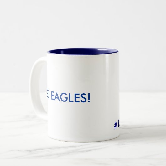 Athletic Trainer - Gepersonaliseerd Tweekleurige Koffiemok (Voorkant links)