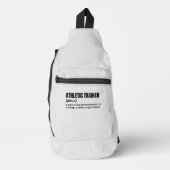 Athletic Trainer Humor Definition Sling Bag (Voorkant)