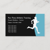 Athletic Trainer Modern Design Visitekaartje (Voorkant)