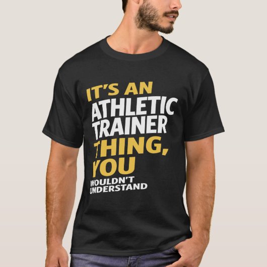 Athletic Trainer T-shirt (Voorkant)