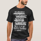 Athletic Trainer Wife Shirt (Voorkant)