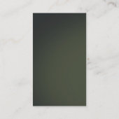 Athletics Athlete Coach Sport Trainer Visitekaartje (Achterkant)