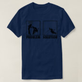 Athletics Athletes Statement Probleem Solution 8 T-shirt (Design voorkant)