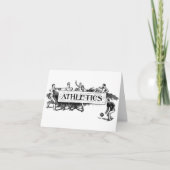 Athletics Bedankkaart (Voorkant)