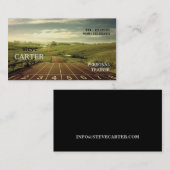 Athletics Fitness Marathon Trainer Card Visitekaartje (Voorkant / Achterkant)