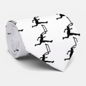 Athletics - Hurdles Stropdas (Opgerold)