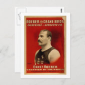 Athletics poster briefkaart (Voorkant / Achterkant)