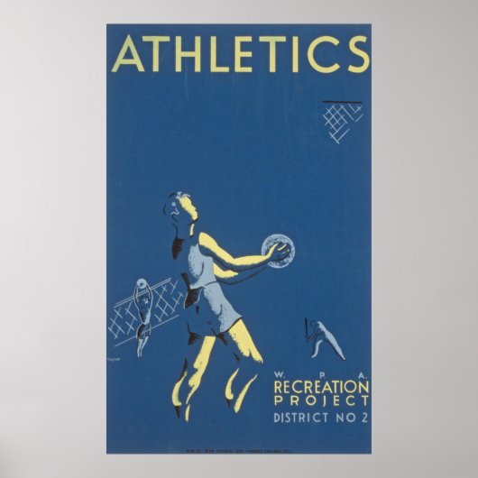  Athletics Recreation Poster (Voorkant)