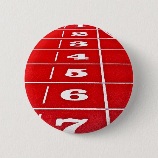 Athletics Running Track Button Badge (Voorkant)