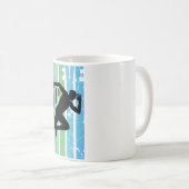 Athletics Sprinting Boys Running Runner Run Race Koffiemok (Voorkant rechts)