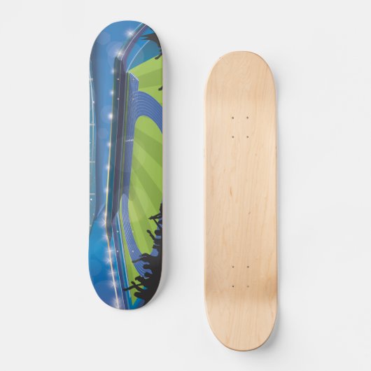 Athletics Stadium Skateboard (Voorkant)