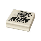 Athletics uitvoeren rubberstempel (Stempel)
