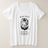 Athos - grote maat t-shirt (Design voorkant)