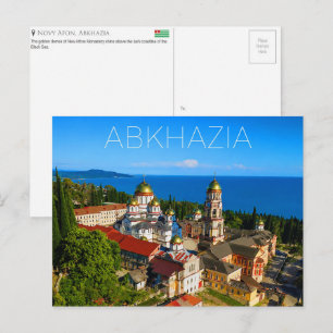 Athos-klooster, Novy Afon, Abchazië Reis Briefkaart