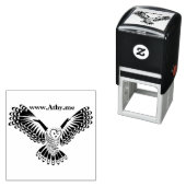 Athy Ireland Uil Rubber Stamp Zelfinktende Stempel (In situ)