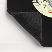 Atiel Bird Witch Hat Funny Halloween Animal Lover  Muismat (Hoek)