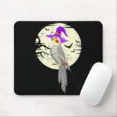 Atiel Bird Witch Hat Funny Halloween Animal Lover  Muismat (Met muis)