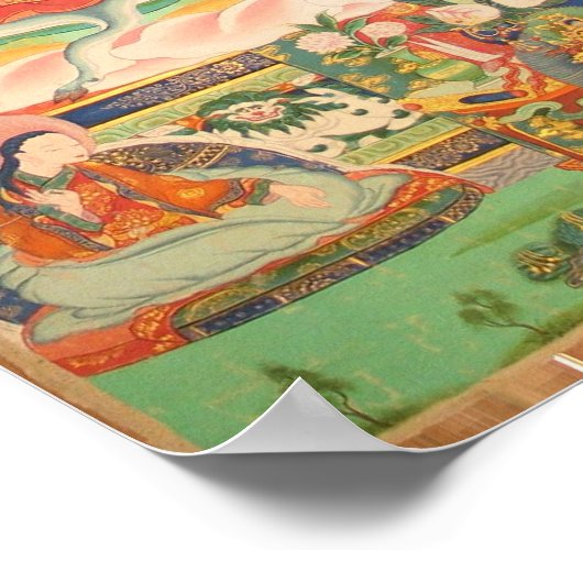 Atisha Dipamkara Poster (Hoek)