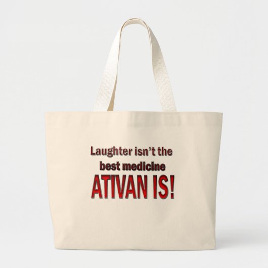 Ativan Grote Tote Bag (Voorkant)