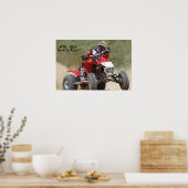 ATK 450 Quad Racing Poster (Keuken)