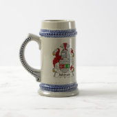 Atkinson Coat of Arms Stein - Family Crest Bierpul (Links)