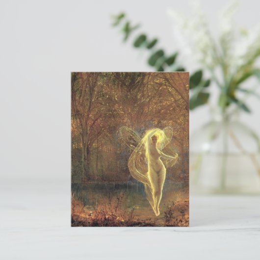 Atkinson Grimshaw Autumn CC0595 Fairy Briefkaart (Staand voorkant)
