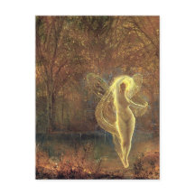 Atkinson Grimshaw Autumn CC0595 Fairy Briefkaart